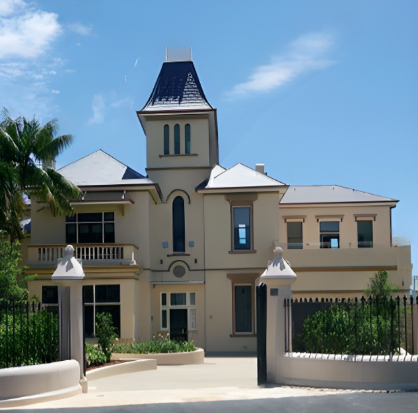 Completed residence in Elizabeth Bay