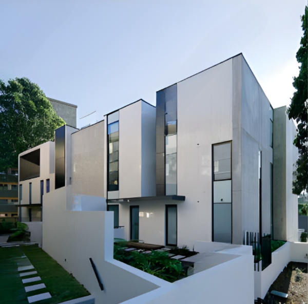Completed residence in Double Bay